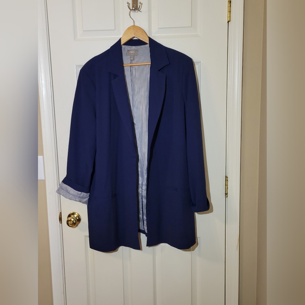 Navy blue blazer